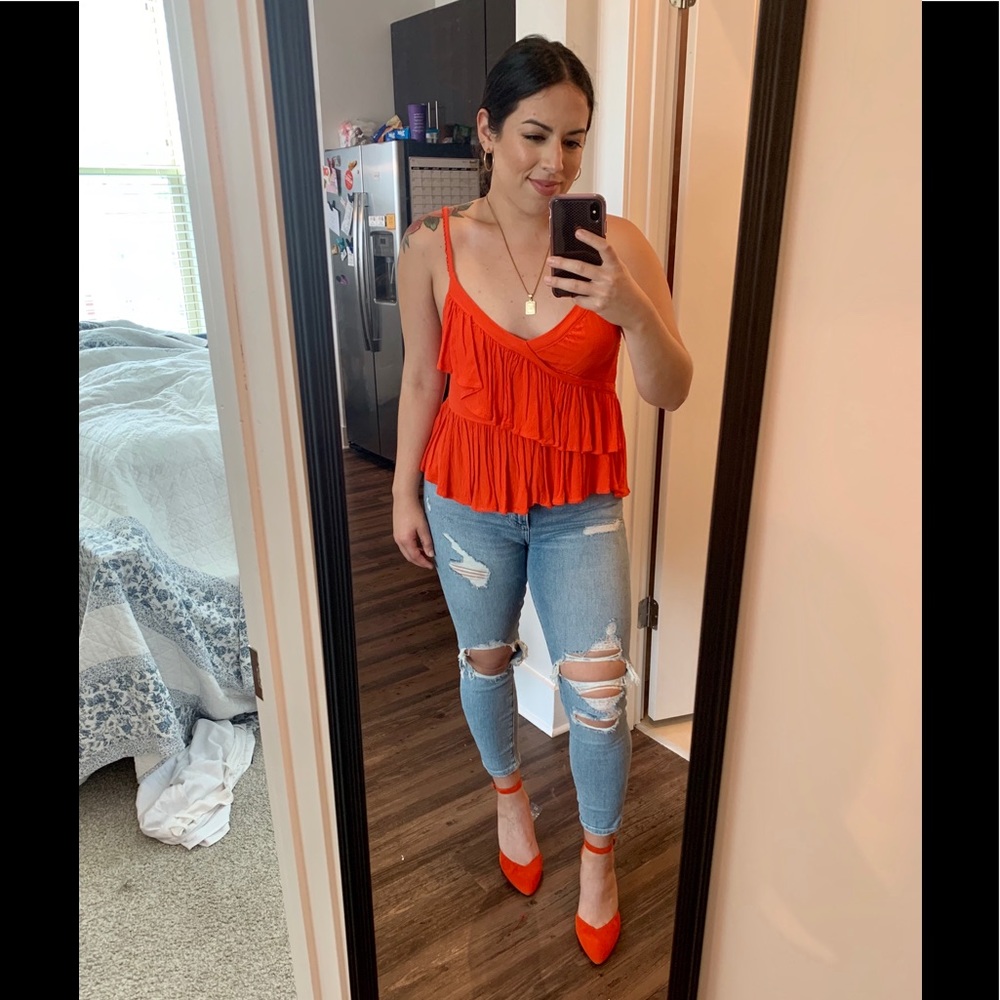 GB Bright Orange Tank Top